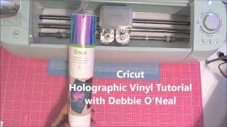 Cricut Holographic Vinyl Tutorial [upl. by Rudolfo]