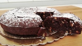 TORTA AL CIOCCOLATO E NOCCIOLE Si Scioglie in Bocca  Le ricette di zia Franca [upl. by Audra118]