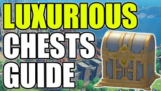 All Luxurious Chests Locations Guide Monstadt  GENSHIN IMPACT [upl. by Eikcuhc197]