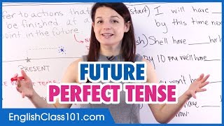 The Future Perfect Tense  Statements  Basic English Grammar [upl. by Assisi636]