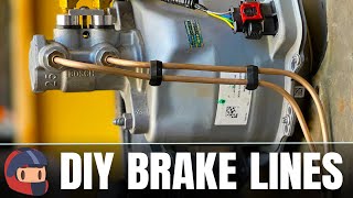 DIY Brake Lines The Easy And Correct Way [upl. by Fayina]