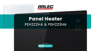 ARLEC  PEH222HA amp PEH223HA Smart Convection Heater – setup and installation guide [upl. by Largent]