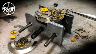 Relaxing Assembly of a Breitling automatic movement [upl. by Murvyn]