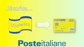 Ricaricare POSTEPAY da LIBRETTO Postale Smart [upl. by Tereb]