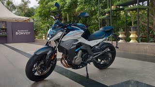 CF Moto 650 NK Walkaround  Hindi  MotorOctane [upl. by Ralleigh]