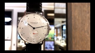 NOMOS Glashutte Metro 38mm [upl. by Laurena924]