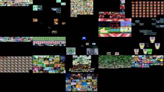 25 Played at the Same Time Videos at the Same Time V2 [upl. by Enialem]