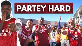 Partey Hard Thomas Partey Special  ft Donae’O Jeremy Lynch Robbie Lyle AFTV and Monzz [upl. by Viens]