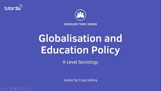 Globalisation and Educational Policy [upl. by Eeslehc]