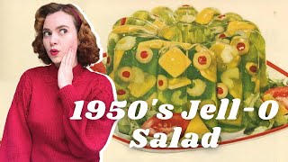 How To Make 1950s JellO Salad [upl. by Teresa907]