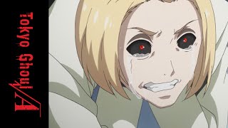 Tokyo Ghoul √A Season 2  Official Clip  Ferocious Biter [upl. by Bendicty]