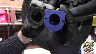 What A Bad Sway Bar Bushing Sounds Like amp How To Replace [upl. by Ewolram]