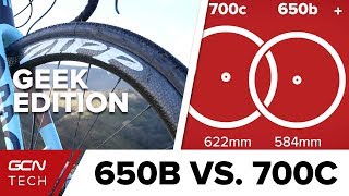 650B Vs 700C The Geek Edition  GCN Tech Does Science [upl. by Eitak]