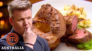 Gordon Ramsays British Box Challenge  MasterChef Australia  MasterChef World [upl. by Nodearb]