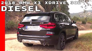 2018 BMW X3 xDrive 30d Diesel Exterior Interior amp Test Drive [upl. by Ailongam817]