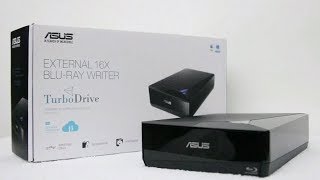 External ASUS TurboDrive BluRay BW16D1XU USB 31  Unboxing [upl. by Nelyahs]