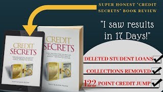 CREDIT SECRETS  Whats INSIDE the book  HONEST BOOK REVIEW [upl. by Aylat]