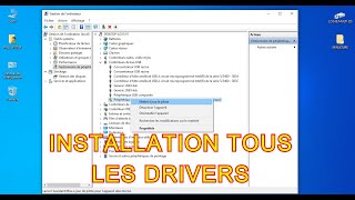 Installation Les pilotes Non installes PÉRIPHÉRIQUES INCONNUSInstallation Drivers Not installed [upl. by Nalak]