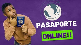 SOLICITAR PASAPORTE ONLINE EN REPÚBLICA DOMINICANA [upl. by Skiest]