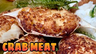 CRAB MEAT RECIPE  RELLENONG ALIMASAG  EASY AND SIMPLE TO FOLLOW  Tambayan Cooking Lutong Bahay [upl. by Ociredef]