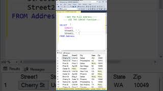 Data Analyst SQL Interview Questions  CONCAT function [upl. by Sadnak566]