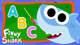 The Alphabet Song  Learn The ABCs  Finny The Shark [upl. by Eille876]