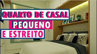 QUARTO CASAL PEQUENO E ESTREITO PROJETO DE UMA INSCRITA DO CANAL [upl. by Alleram]