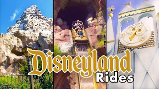 Disneyland Rides  2022 POVs 4K [upl. by Eilyk]