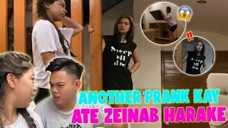 ANOTHER PRANK KAY ATE ZEINAB HARAKE NAG WALA AKO  RANA HARAKE [upl. by Anilemrac673]