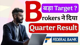 federal bank share latest news  federal bank share analysis [upl. by Maxie]