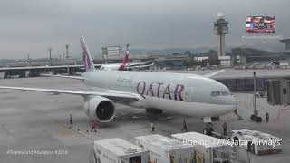 Planes in Sao Paulo Guarulhos Airport Terminal 3 2018 [upl. by Lennaj]