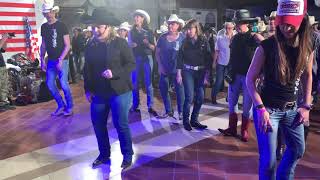 COWBOY Line Dance  Dance amp Teach [upl. by Ainesey]