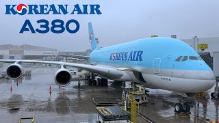 🇺🇸 Los Angeles LAX to Seoul ICN 🇰🇷 Korean Air Airbus A380  FULL FLIGHT REPORT Polar route [upl. by Sands]