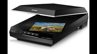 Epson Perfection V600 V550 V500 Color Photo Image Film Negative amp Document Scanner Review [upl. by Ayortal]