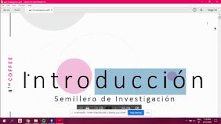 ¿Cómo hacer la introducción en nuestro proyecto de investigación [upl. by Nare900]