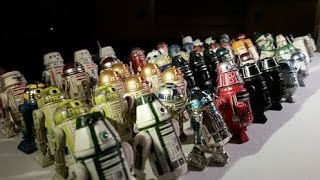 Star Wars Astromech Droid Review PART 1 from the Toy Room Collection [upl. by Wynne]