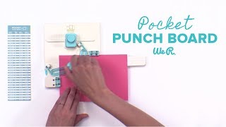 Pocket Punch Board by We R Memory Keepers [upl. by Ahseral513]