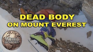 Dead Body On Mount Everest Still Exists Today [upl. by Neral38]