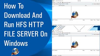 ✅ How To Download And Run HFS HTTP FILE SERVER On Windows  September 2020 [upl. by Ysnat434]