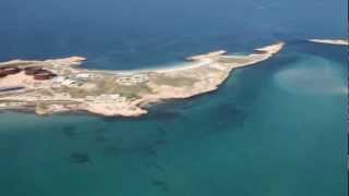 Northwestern Islands of Australia near Karratha and Barrow Island via Helicopter [upl. by Aihseyk]