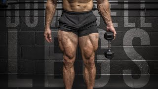 4 BEST Dumbbell Leg Exercises YOU NEEDS TO TRY THESE [upl. by Esilram475]