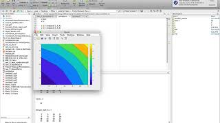 Contour plot  MATLAB [upl. by Ynaffital]