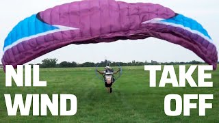 Nil Wind Take Offs  Top Tips for Paramotoring [upl. by Alomeda7]