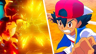 ASH VS LEON  Full Battle  Pokemon AMV [upl. by Smada]