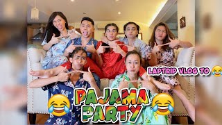 PAJAMA PARTY LAPTRIP VLOG TO HAHAHAH  ZEINAB HARAKE [upl. by Llehsram905]