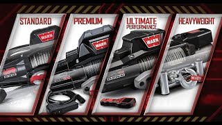 The WARN Truck amp SUV Winch Lineup [upl. by Bakerman]