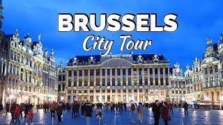 BRUSSELS City Tour  Belgium [upl. by Roddy941]