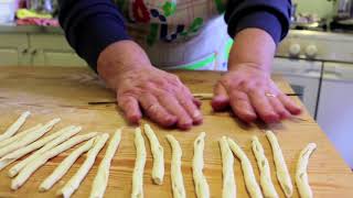 How to Make Fusilli Pasta  Pasta Grannies [upl. by Marsiella340]