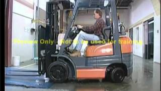 SAFE LIFT Sit Down Rider Forklift Training Kit 6145835749 [upl. by Sigismundo]