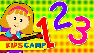 Numbers Song 1 to 10  More Nursery Rhymes And Kids Songs by KidsCamp [upl. by Howund]